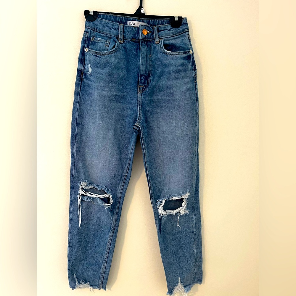 Zara High Waist Jeans